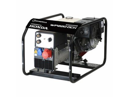 ramova elektrocentrala se svareckou honda wp 220 dch