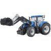 Traktor New Holland s čelním nakladačem T7.315HD